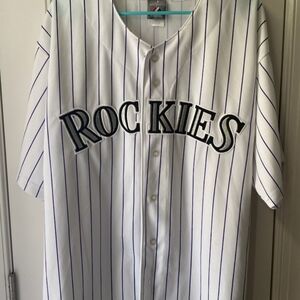 CO Rockies Blank Jersey